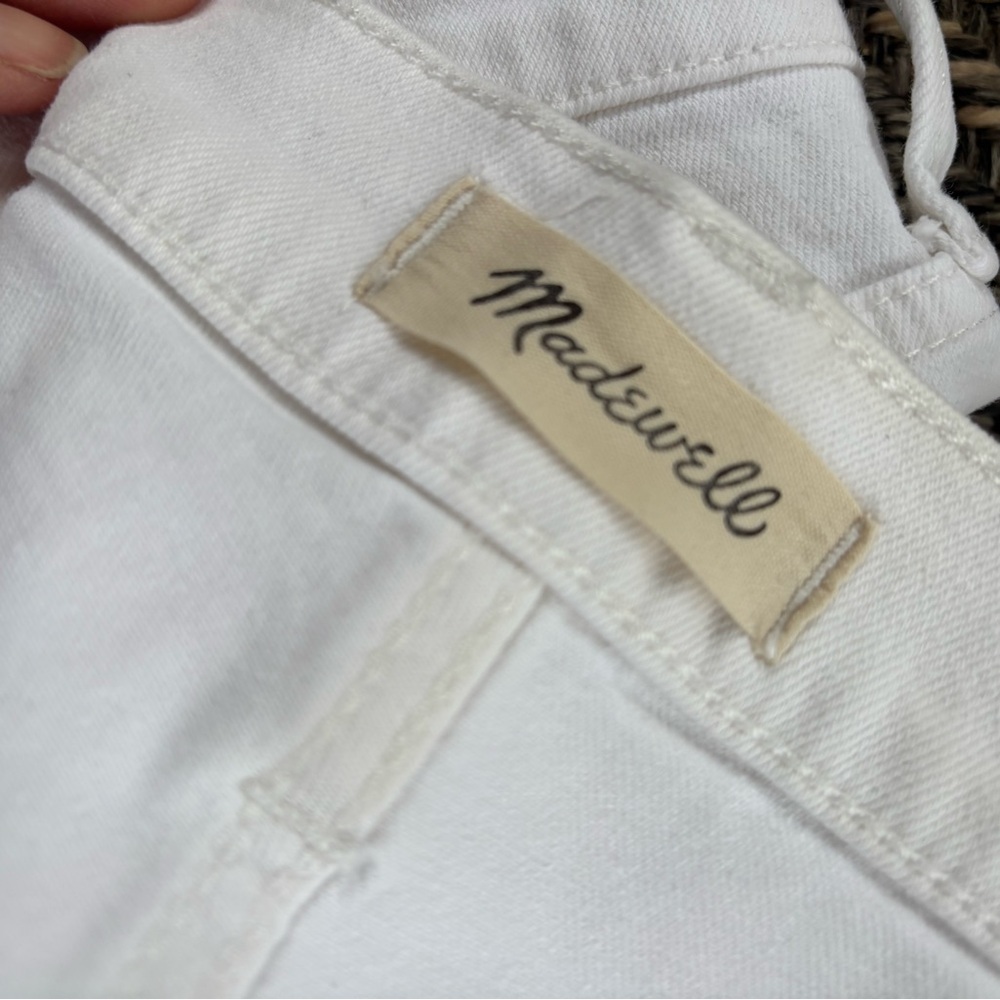 Madewell The Perfect Vintage Jean in Tile White - Size 28